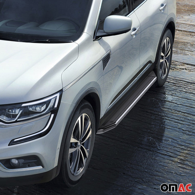 Trittbretter Seitenschweller für Renault Koleos 2017-2024 ABE Alu