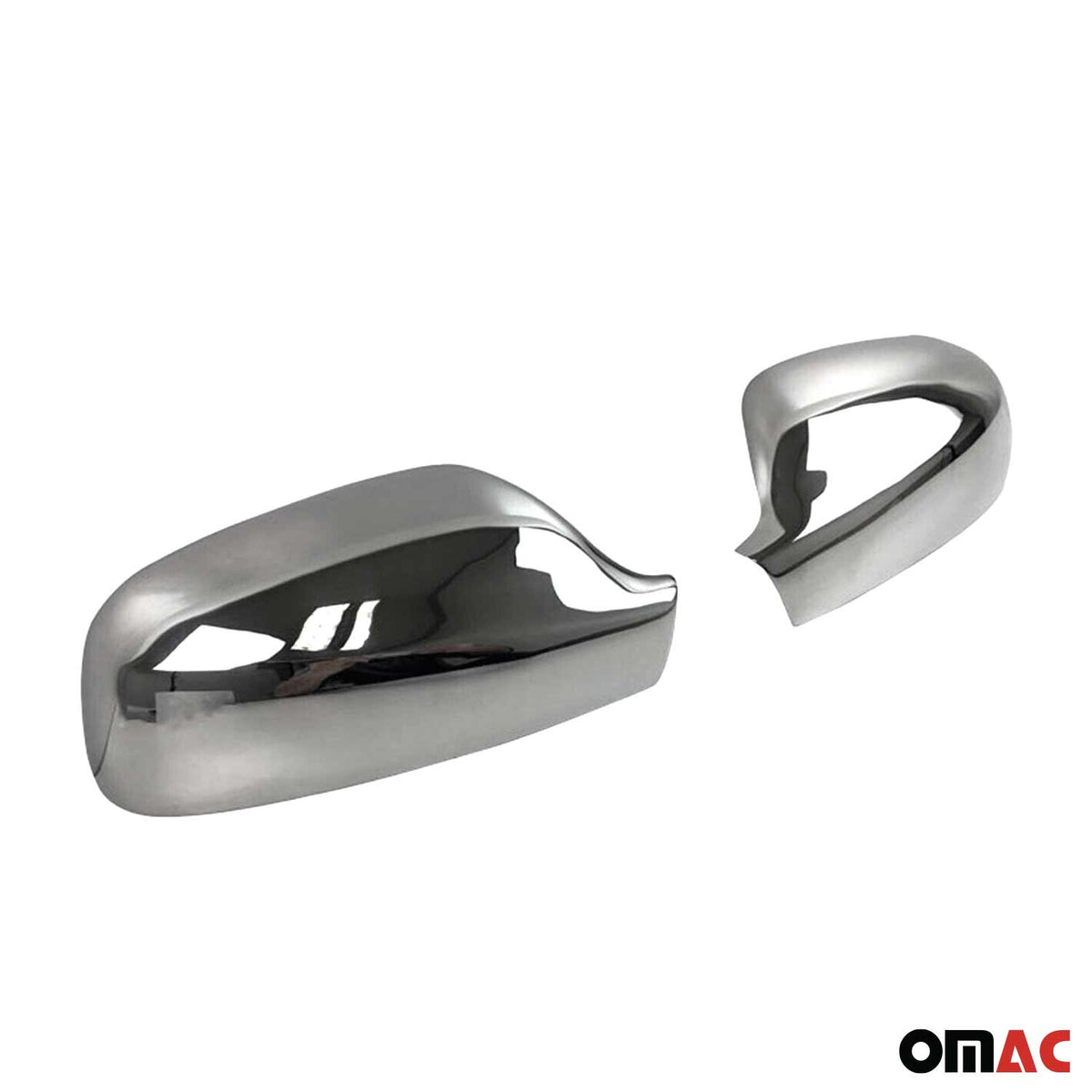 Spiegelkappen Spiegelabdeckung für Peugeot 307 2001-2009 Edelstahl Chrom 2tlg