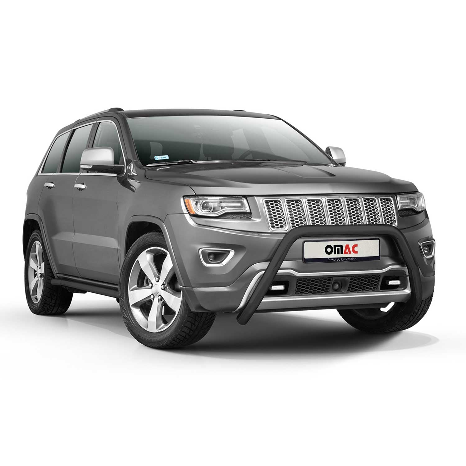 Frontbügel Frontschutzbügel für Jeep Grand Cherokee WK2 2015-2021 Stahl Schwarz