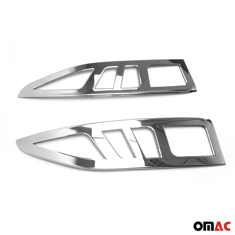 Rücklicht Leisten Heckleuchte für Citroen Berlingo 2008-2012 Edelstahl Silber 2x