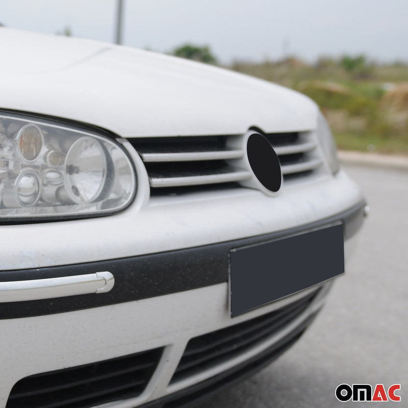 Kühlergrill Leisten Grillleisten für VW Golf 1997-2003 Edelstahl Silber 4tlg