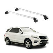 Dachträger für Mercedes ML W163 W164 W166 1997-2015 5tür 100kg Alu Silber 2x ABE