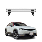 Menabo Dachträger Grundtäger für Mazda MX-30 2021-2026 50kg Alu Silber 2 tlg