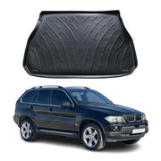Kofferraumwanne Laderaumwanne für BMW X5 E53 1999-2006 Gummi TPE Schwarz