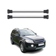 Dachträger Grundtäger für Chevrolet Captiva Sport 2006-2016 75kg Alu Silber 2tlg