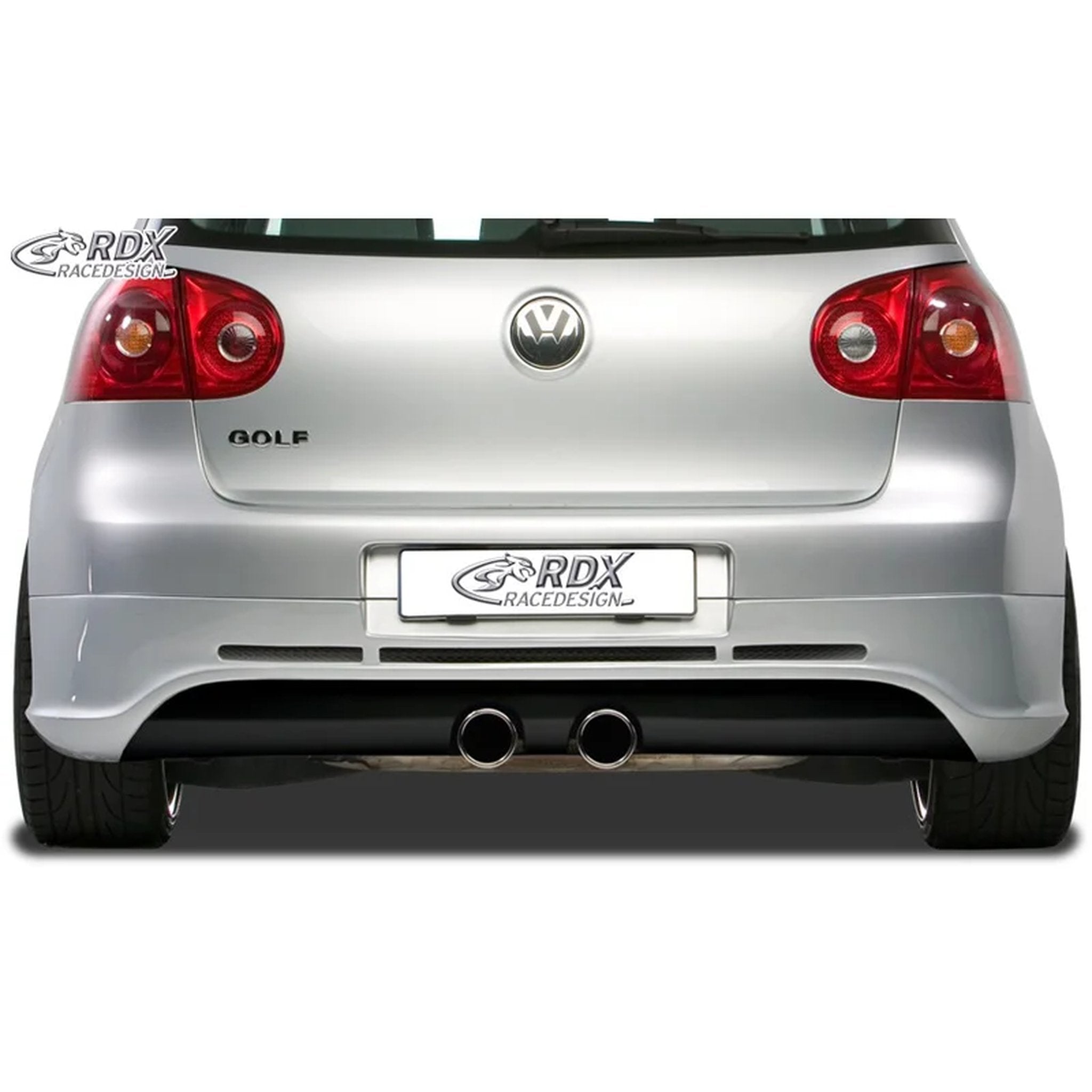 RDX Heckschürzenansatz für VW Golf V Schrägheck 3-5tür 2003-08 R32 Auspuff
