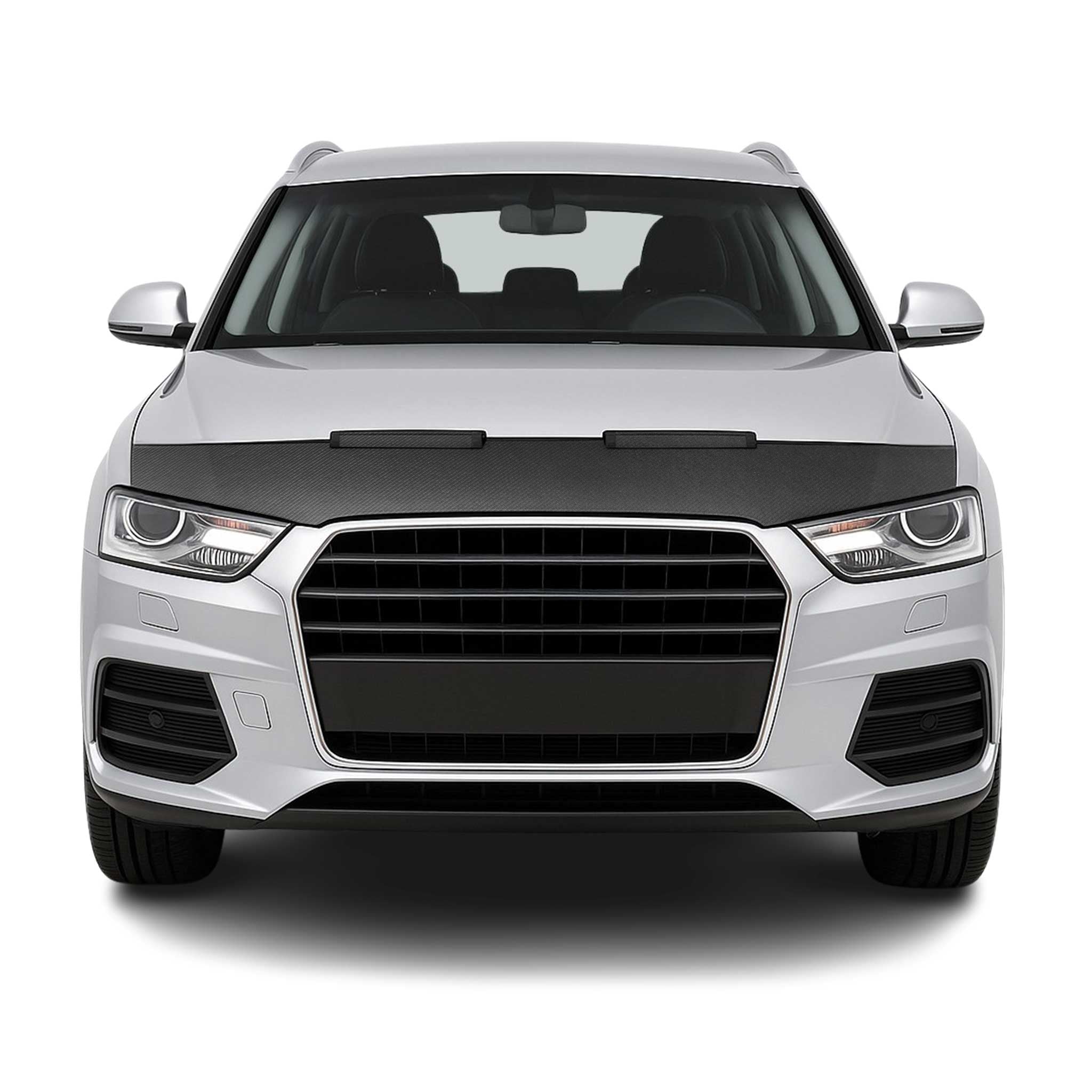 Haubenbra Steinschlagschutz Bonnet Bra für Audi Q3 8U 2011-2018 Carbon Halb