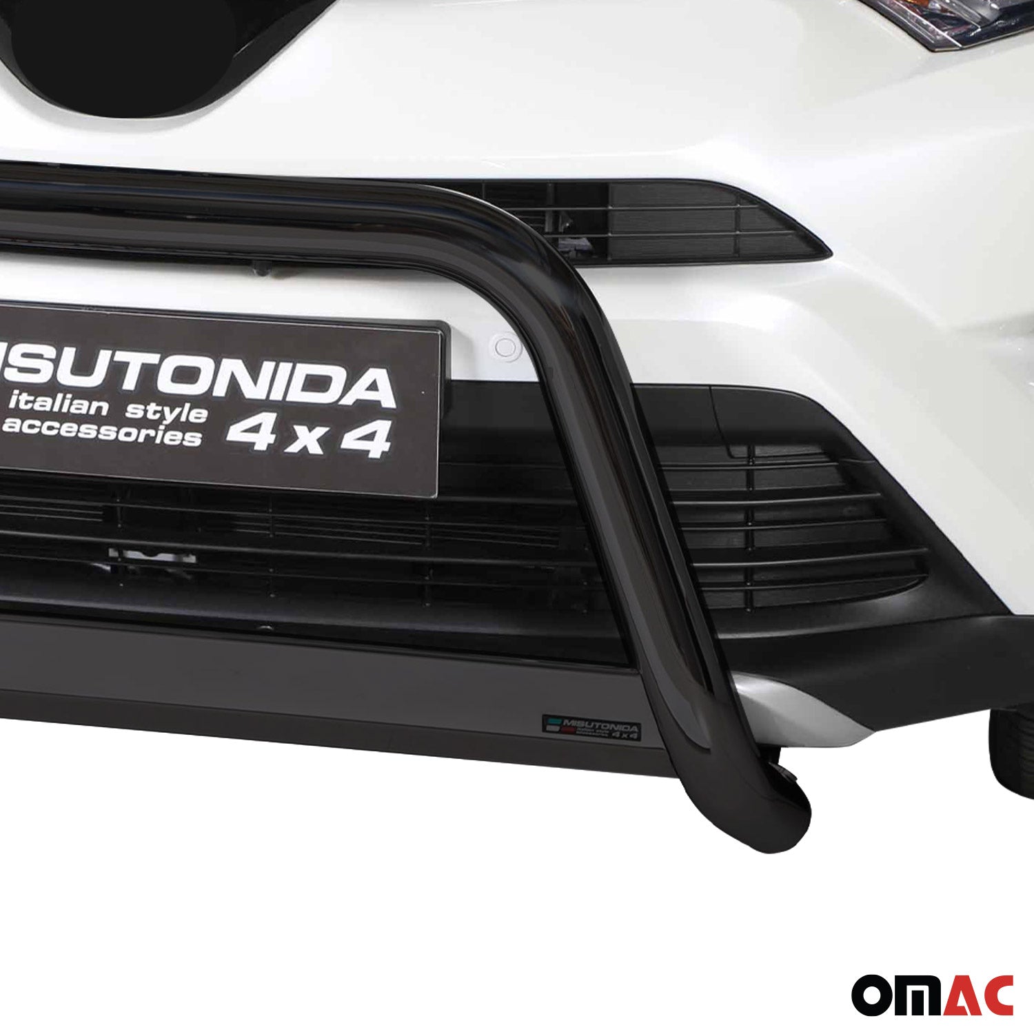 Frontbügel Frontschutzbügel für Toyota RAV4 Hybrid One 2016-2018 ø63 Schwarz