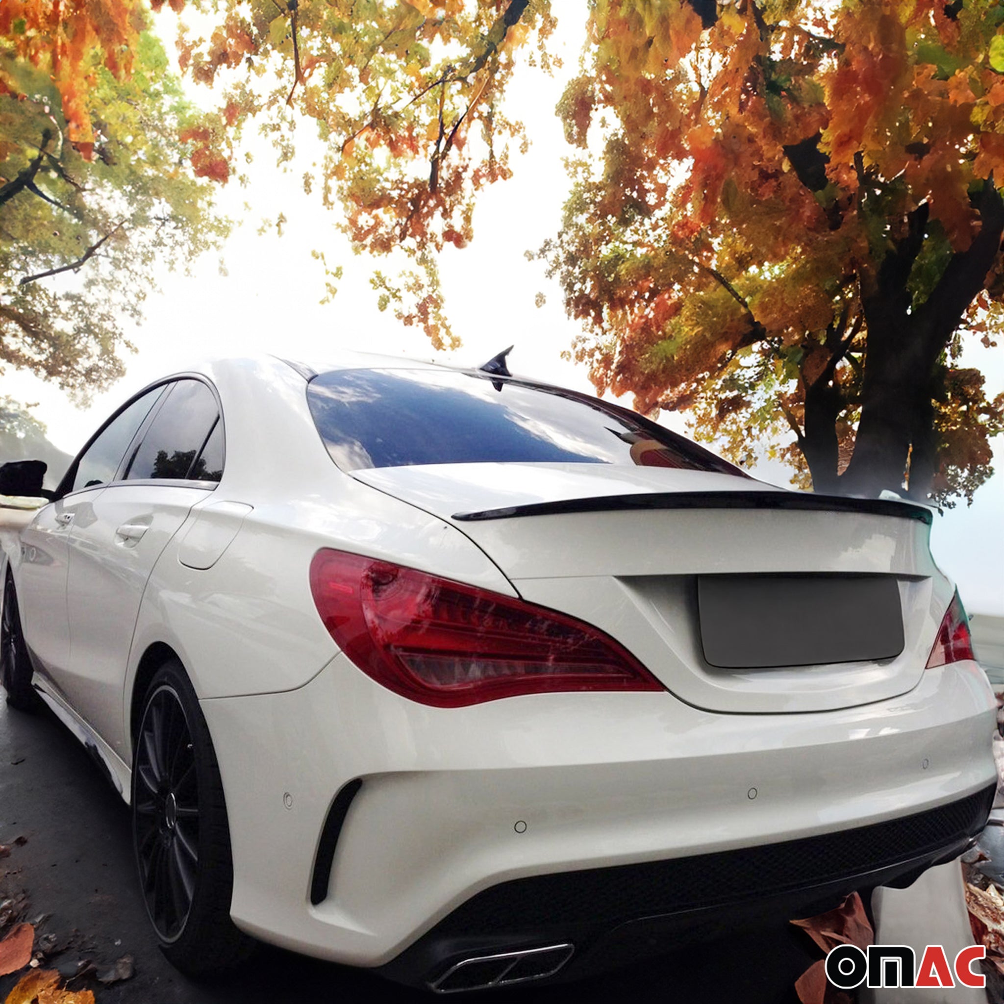 Heckspoiler Heckflügel Hecklippe für Mercedes CLA 2013-2026 Farbe 9197 ABS 1tlg