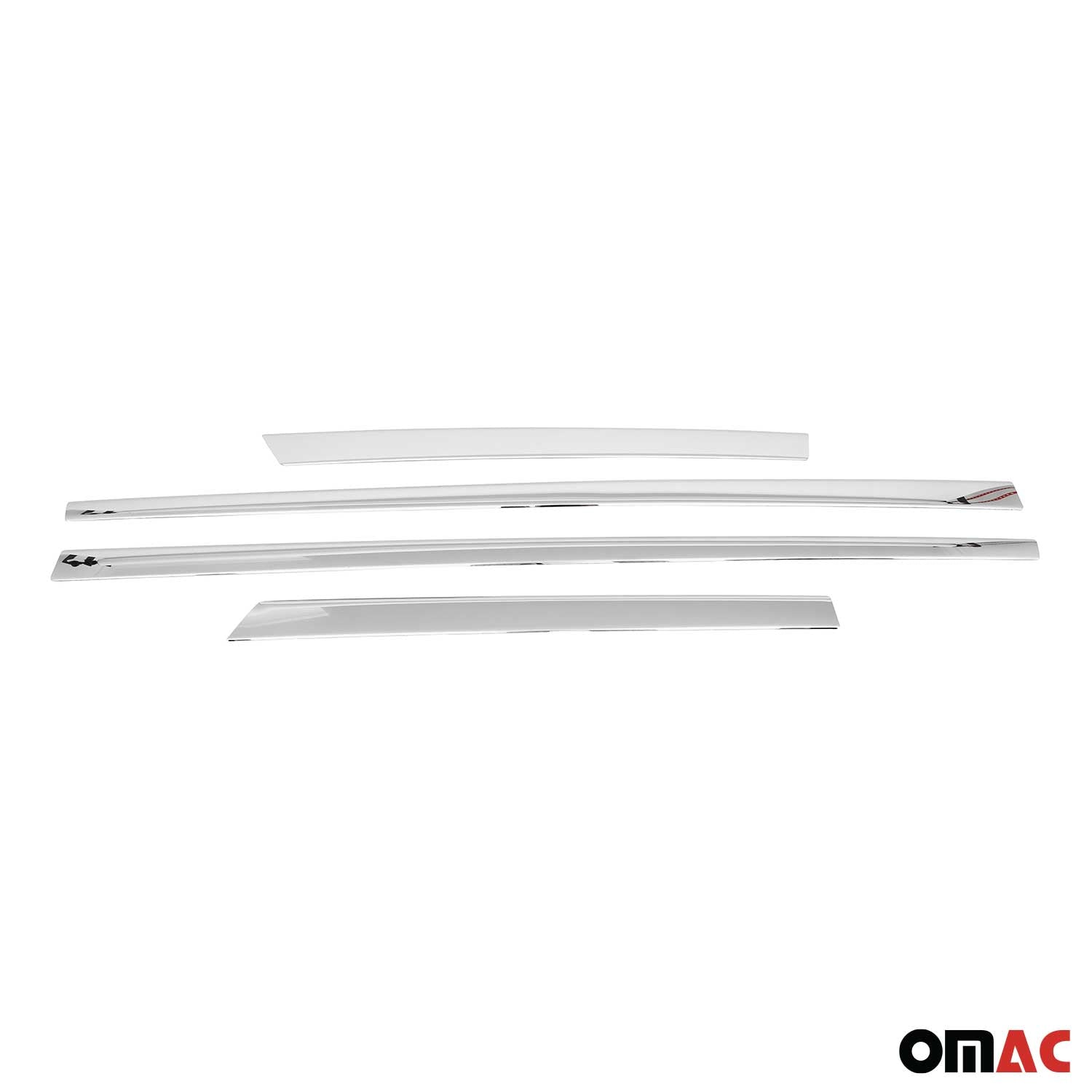 Seitentürleiste Türschutzleiste für Honda Jazz IV 2020-2026 Edelstahl Chrom 4tlg