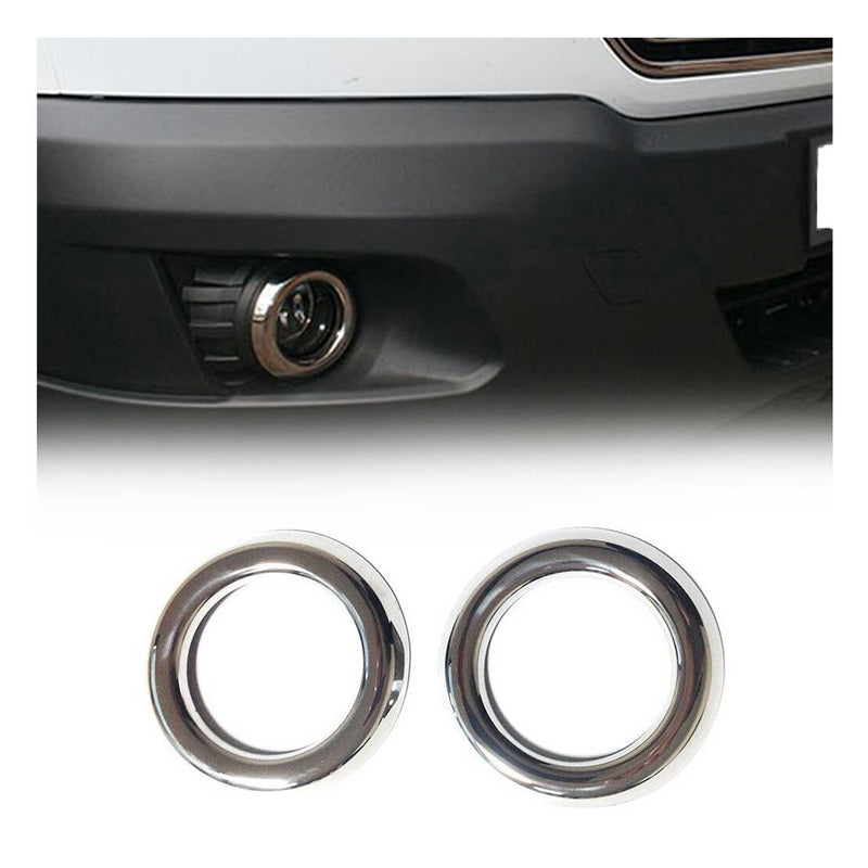 Nebelscheinwerfer Rahmen Umrandung für Fiat Ducato 2014-2025 Edelstahl Silber 2x