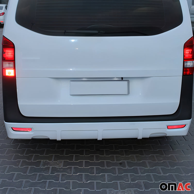 Heckspoiler Heckflügel Hecklippe für Mercedes Vito W447 2014-2025 ABS Grundiert