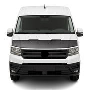 Haubenbra Steinschlagschutz Bonnet Bra für VW Crafter 2017-2026 Carbon Halb