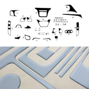 Innenraum Dekor Cockpit für Iveco Daily 2014-2019 Aluminium Optik 38tlg
