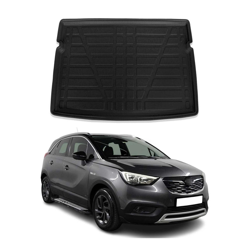 Kofferraumwanne Laderaumwanne für Opel Crossland X 2017-2021 Obere Gummi TPE