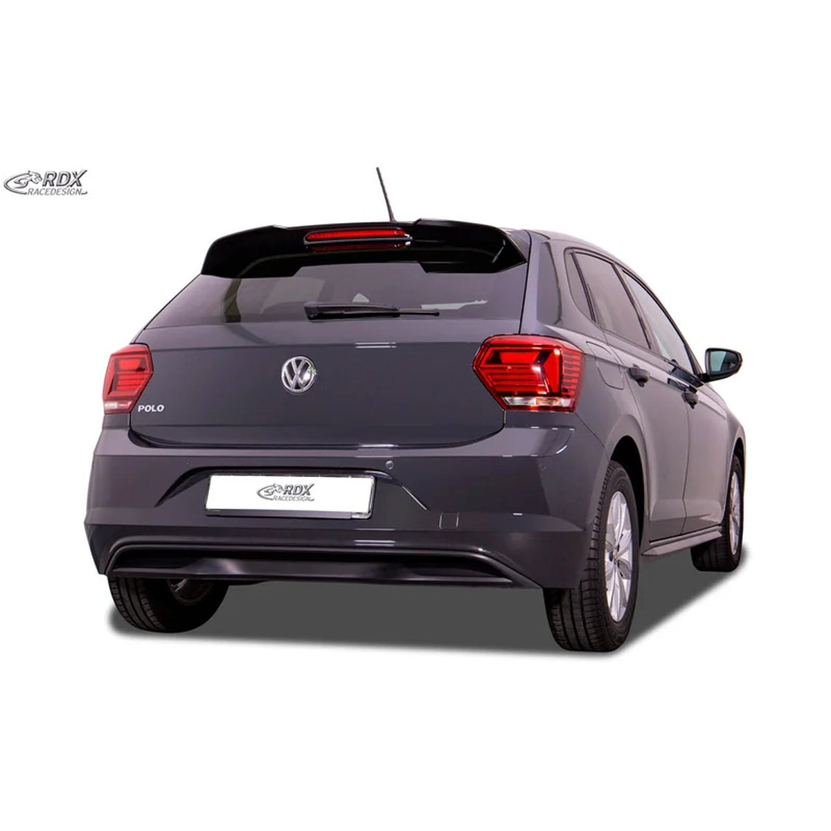 RDX Dachspoiler für VW Polo VI 2017- exkl. GTI & R-Line Polyurethan TÜV