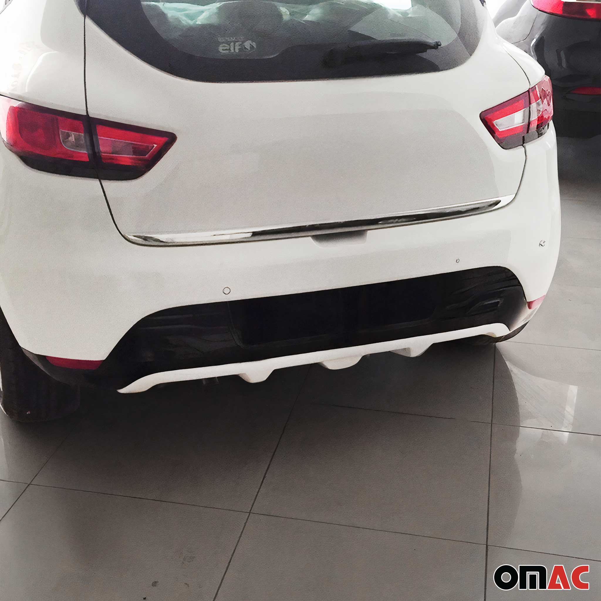 Bodykit Heckdiffusor Frontspoiler für Renault Clio 2012-2019 ABS Grundiert 5tlg