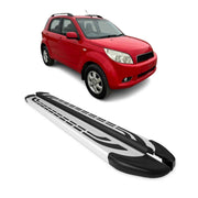Trittbretter Seitenschweller Seitenbretter für Daihatsu Terios 2005-2016 Alu