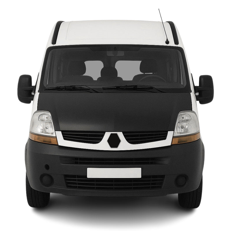 Haubenbra Bonnet Bra Steinschlagschutz für Renault Master 2007-2010 Schwarz 1tlg