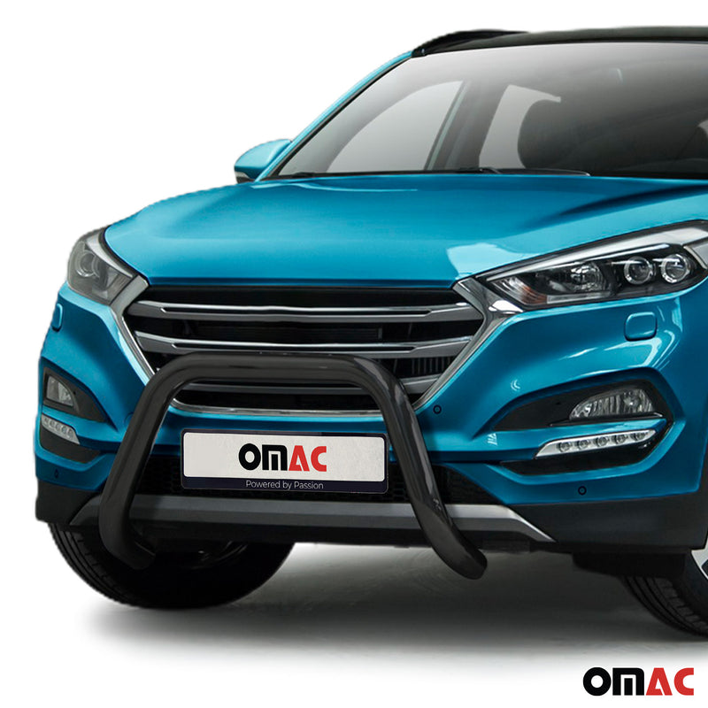 Frontbügel Frontschutzbügel für Hyundai Tucson 2015-2020 mit ABE Stahl Schwarz