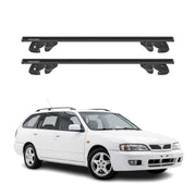 Dachträger für Nissan Primera Schrägheck Kombi Limo 1990-2007  Alu TÜV Schwarz