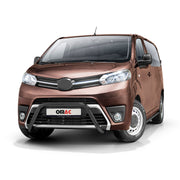 Stahl Frontbügel Frontschutzbügel für Toyota Proace 2016-2026 mit ABE Schwarz