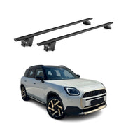 Dachträger Grundtäger für Mini Countryman U25 2024-2026 100kg Alu Schwarz 2x ABE