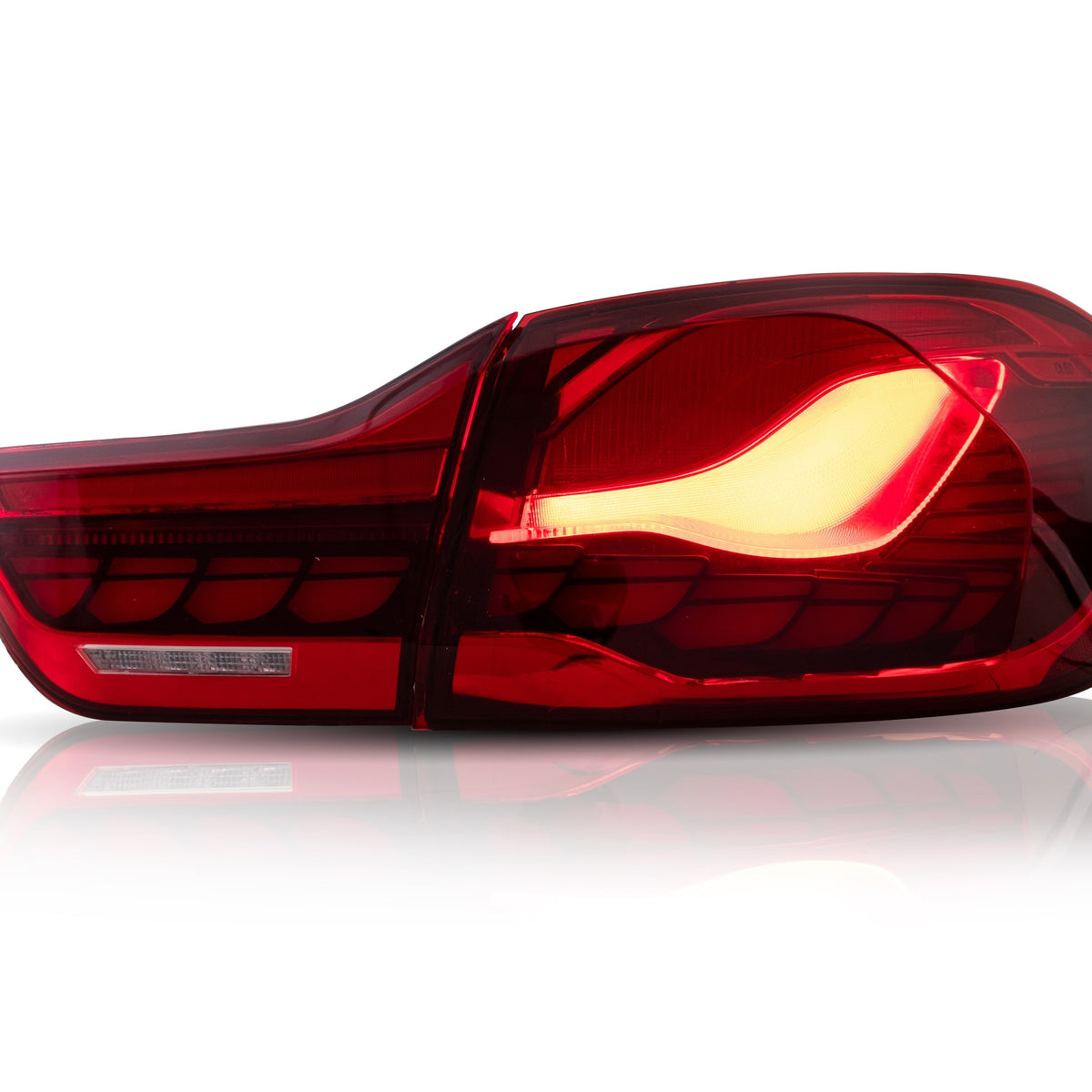 JOM OLED/LED Rückleuchten für BMW F32 Coupe/F33 Cabrio/F36 Gran Coupe 2013-2021 Rot