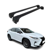 Dachträger Gepäckträger für Lexus RX IV 2016-2022 ABE Aluminium Schwarz
