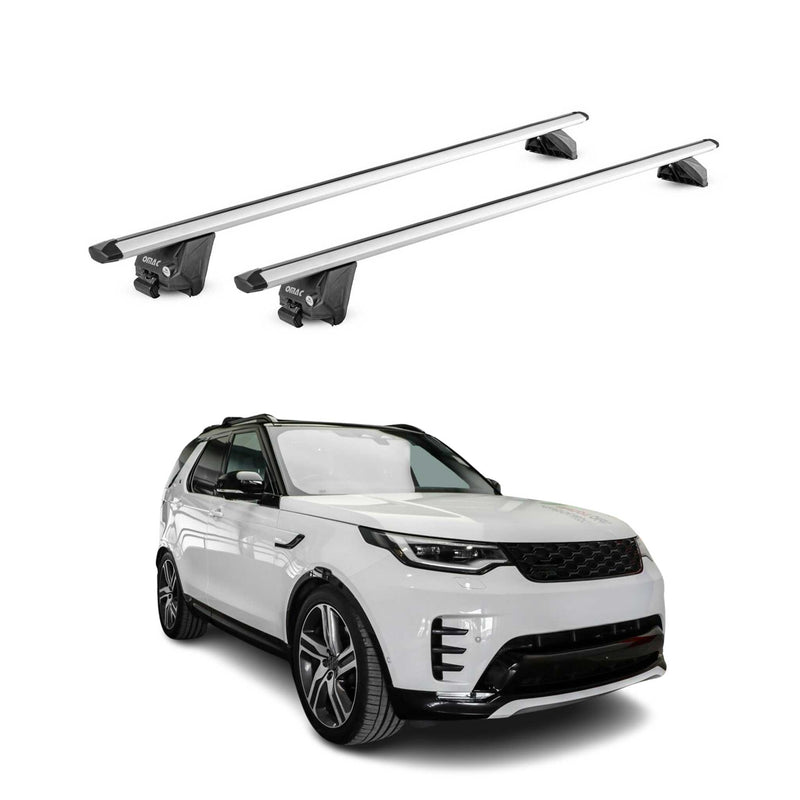 Dachträger für Land Rover Discovery Velar 2017-2025 100kg Alu Silber 2x ABE