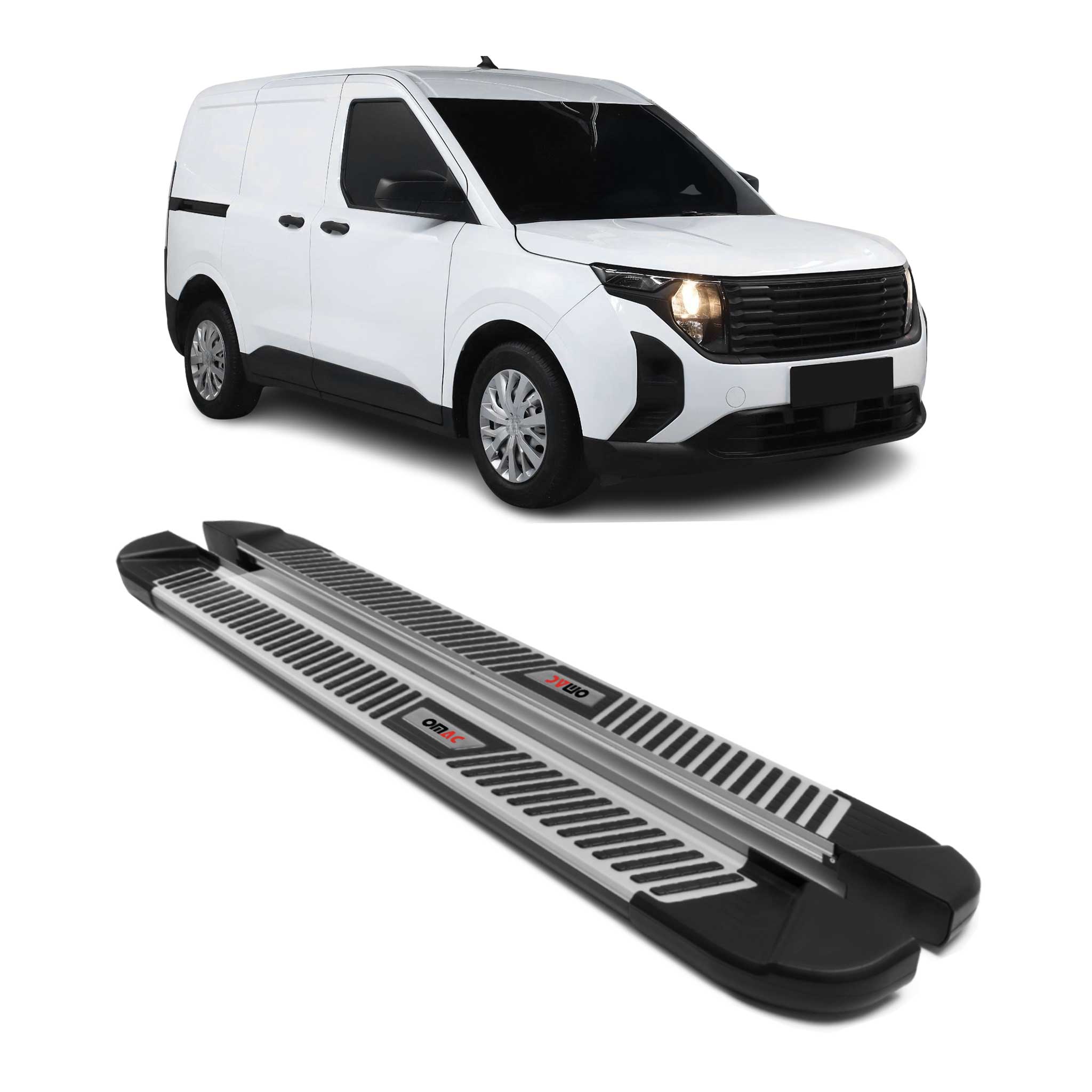 Trittbretter Seitenbretter Seitenschweller für Ford Tourneo Courier L1 2023-2026
