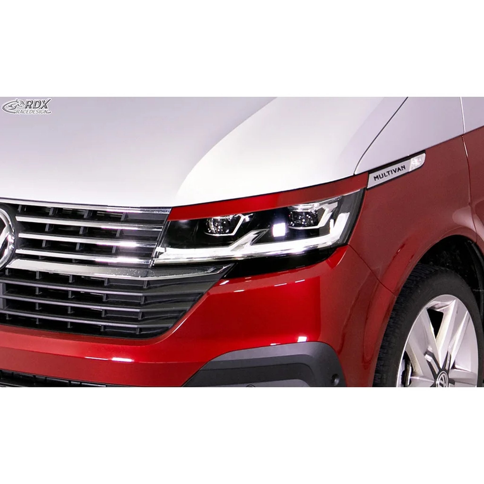RDX Scheinwerferblenden für VW Transporter T6.1 2021- ABS TÜV