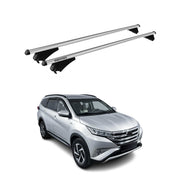 Menabo Dachträger Grundtäger für Toyota Rush 2018-2026 75kg Alu Silber 2 tlg