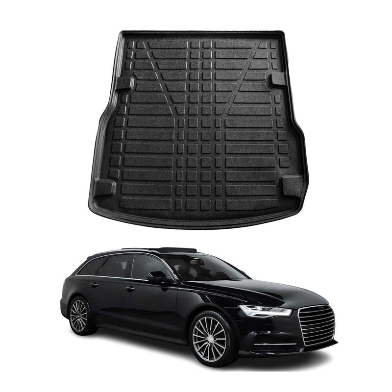 Kofferraumwanne Laderaumwanne für Audi A6 C7 Avant Allroad 2011-2018 Gummi TPE
