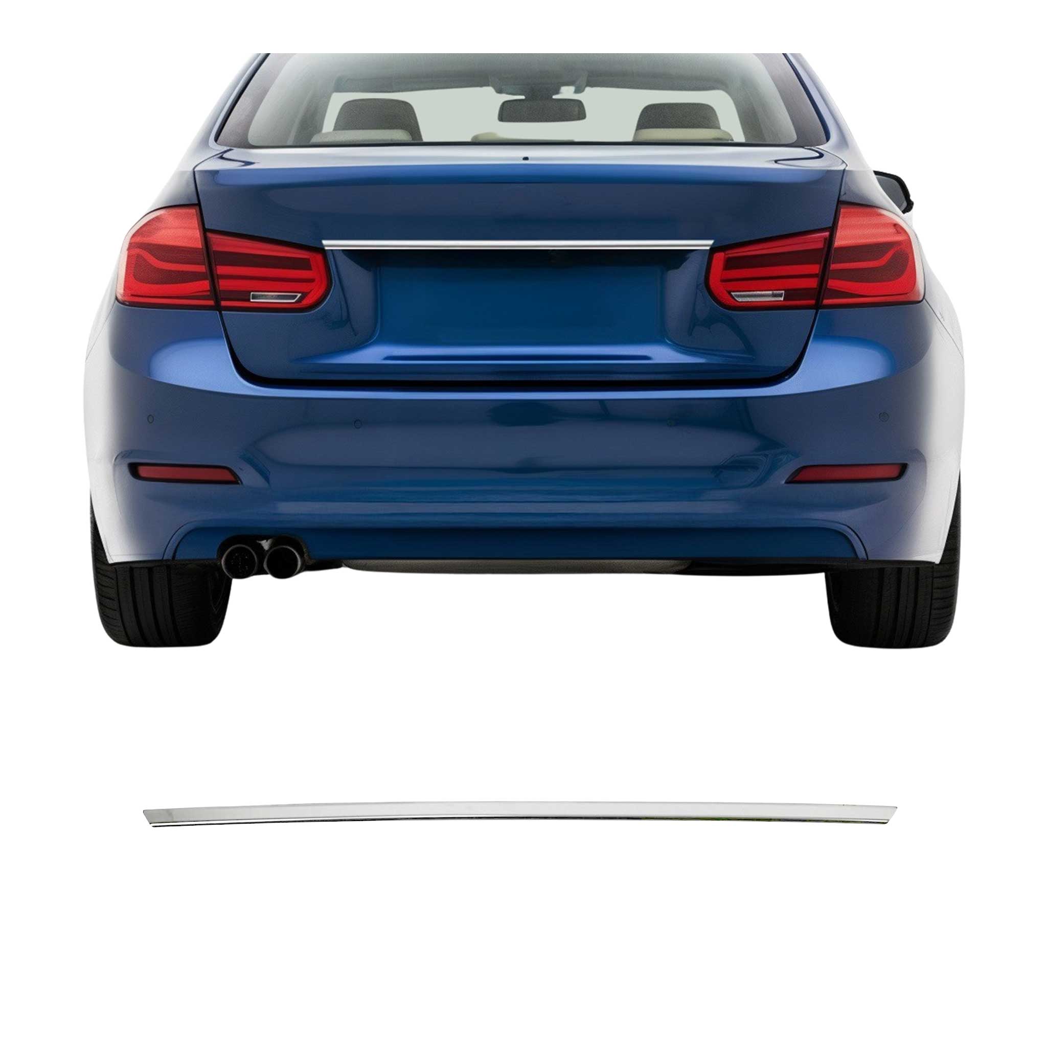 Heckklappe Kofferraumöffner Griff für BMW 3er F30 2011-2019 Edelstahl Chrom