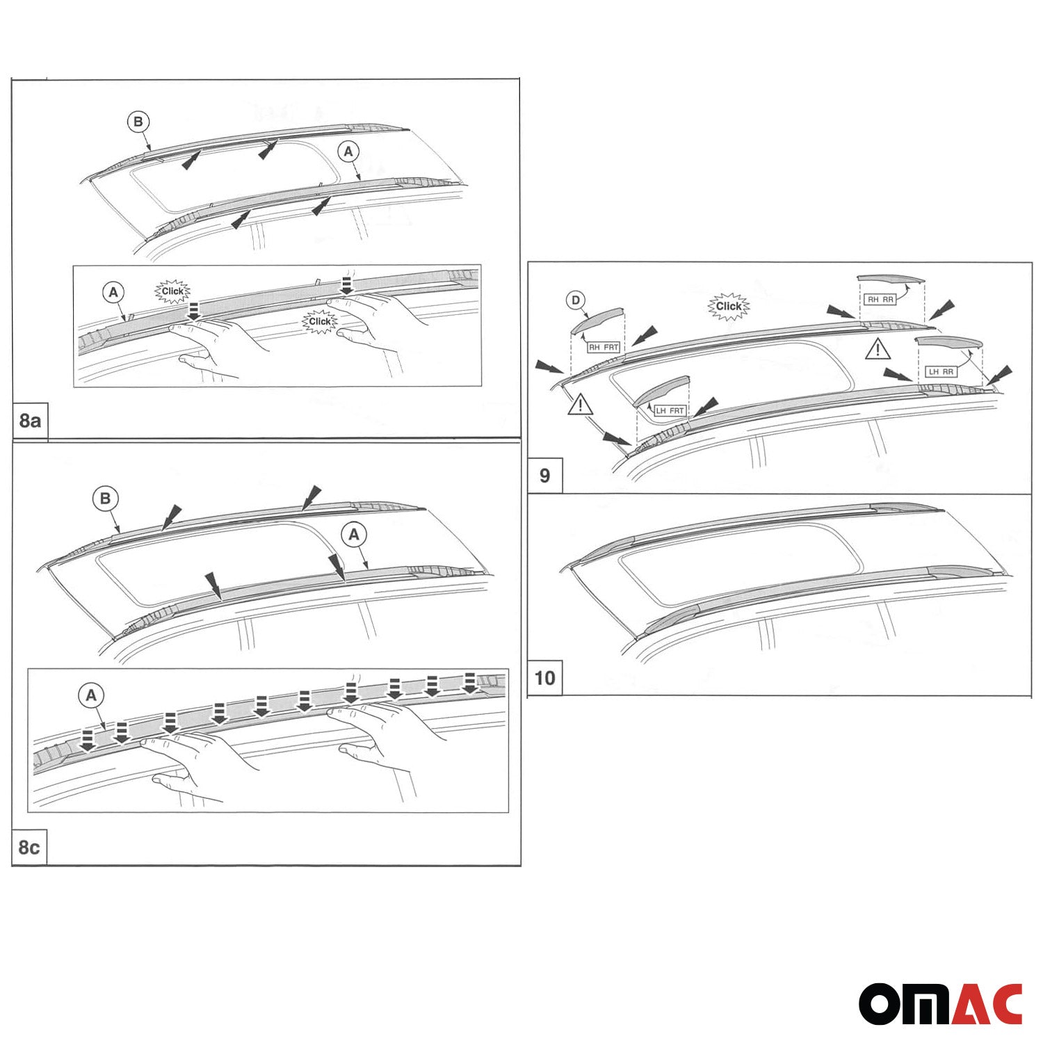Original Dachreling für Ford Kuga II 2012-2019 Aluminium Grau 2 tlg