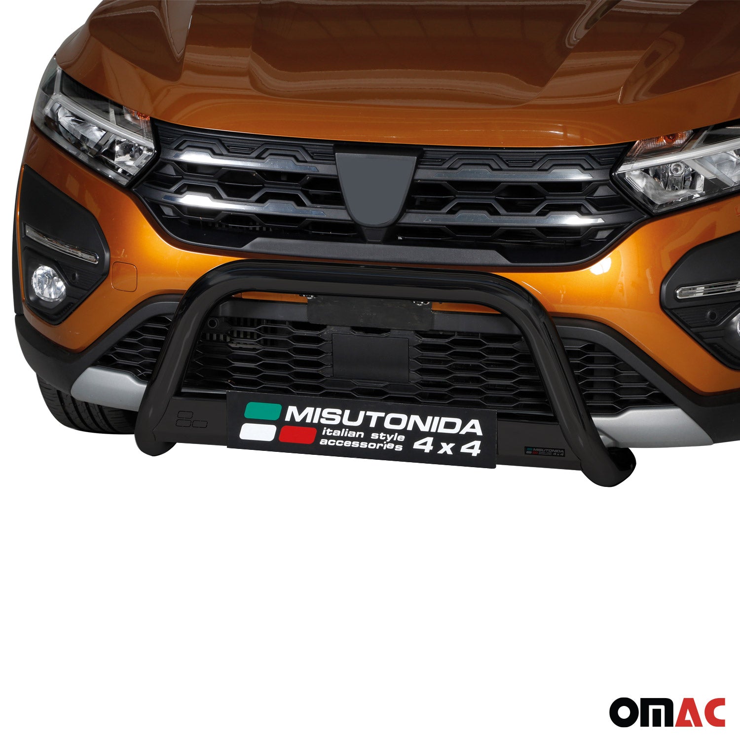 Frontbügel Frontschutzbügel für Dacia Sandero Stepway 2021-2026 ø63 Schwarz
