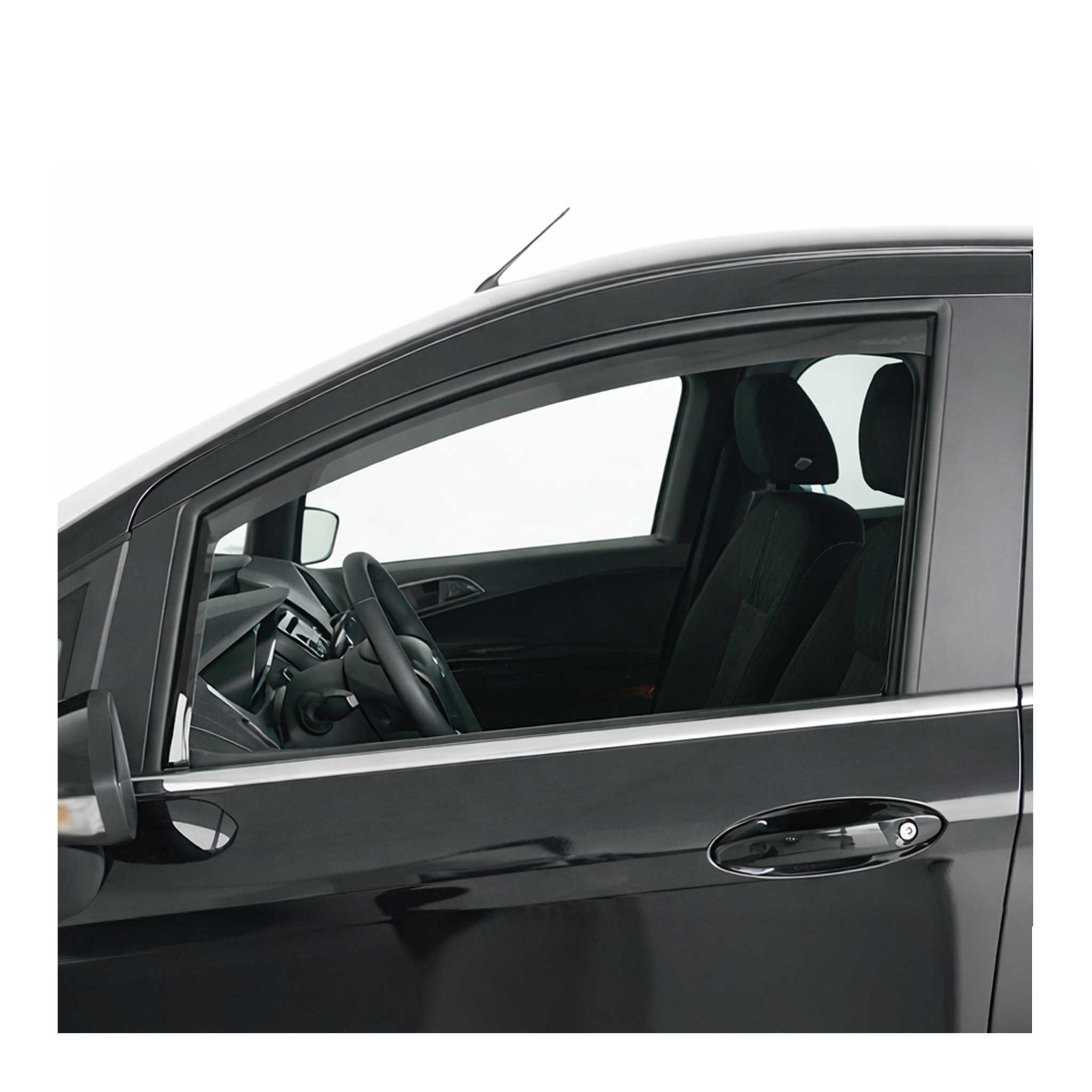 Windabweiser Regenabweiser für Ford B-Max 2012-2024 Dunkel Acryl 2tlg