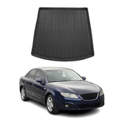 Kofferraumwanne Laderaumwanne für Seat Exeo 2008-2013 Gummi TPE Schwarz