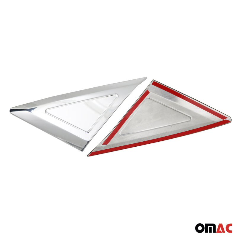 Fensterdreieck Fensterleisten für Mercedes Sprinter W907 2018-2025 Edelstahl 2x