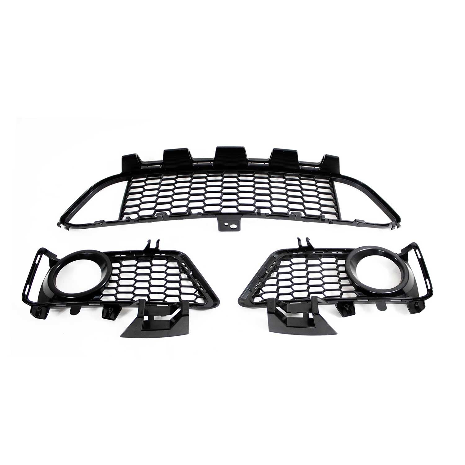 JOM Stoßstange für BMW F30 F31 2011-2019 SRA + PDC Sport-Design Schwarz