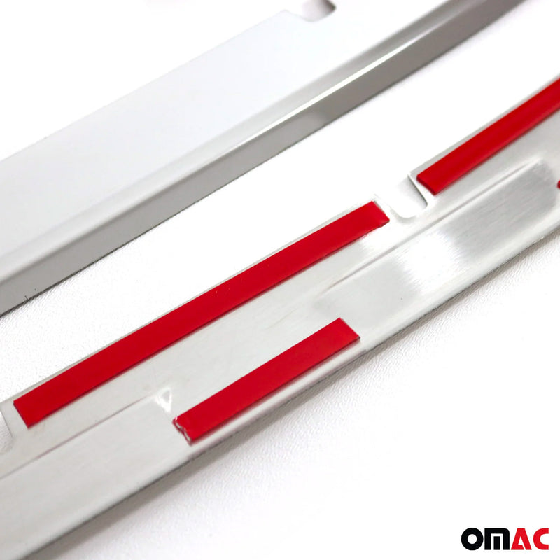 Kühlergrill Leisten Grillleisten für VW Tiguan 2020-2024 Edelstahl Silber 4tlg