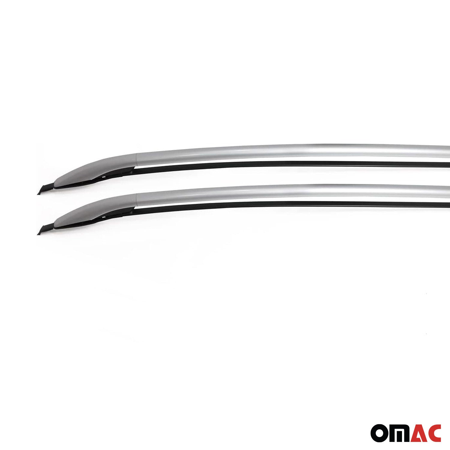 Original Dachreling für Ford Kuga II 2012-2019 Aluminium Grau 2 tlg