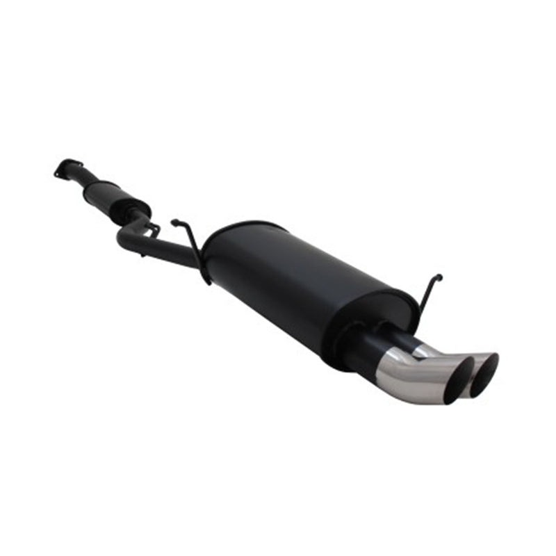 Novus Sportauspuff für BMW E36 Compact 318Ti 2x76mm DTM Endschalldämpfer mit ABE