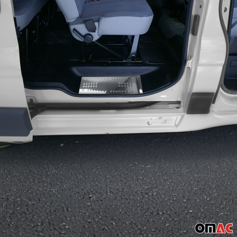 Einstiegsleisten Türschweller für Nissan Primastar 2002-2016 Edelstahl Silber 2x