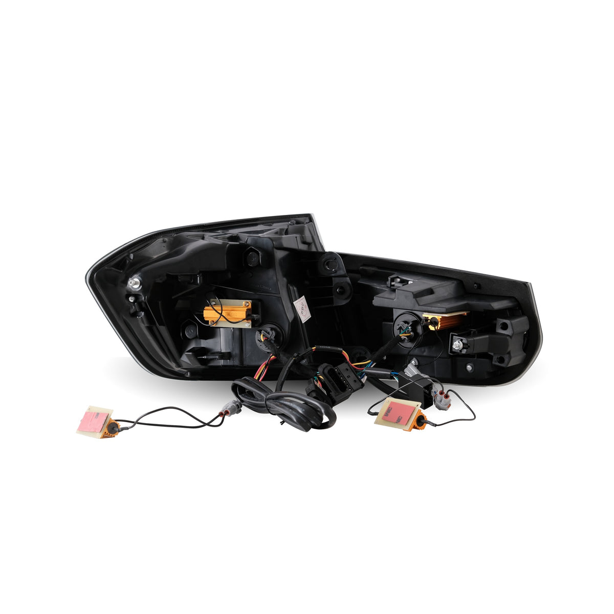 JOM OLED/LED Rückleuchten für BMW F30 Limousine 2011-2019 dunkel Rot Rauchgrau