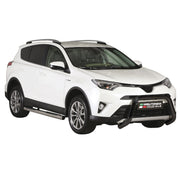 Frontbügel Frontschutzbügel für Toyota RAV4 Hybrid One 2016-2018 ø76 Schwarz