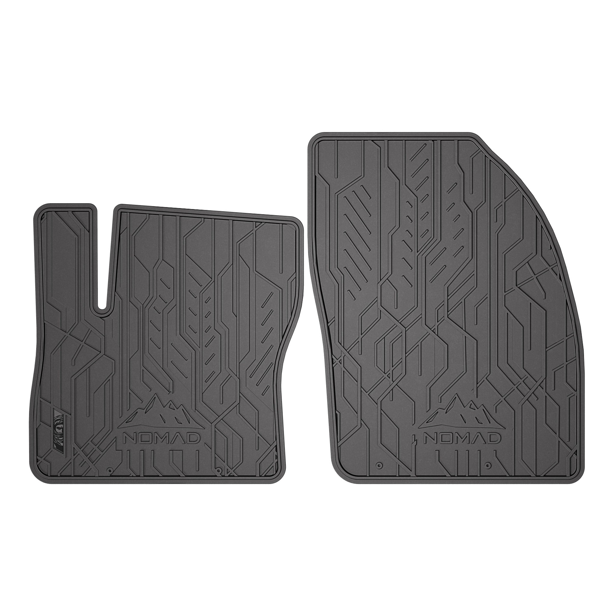 Fußmatten Gummimatten Automatten für Ford C-Max II 2010-2019 Gummi Schwarz 2tlg