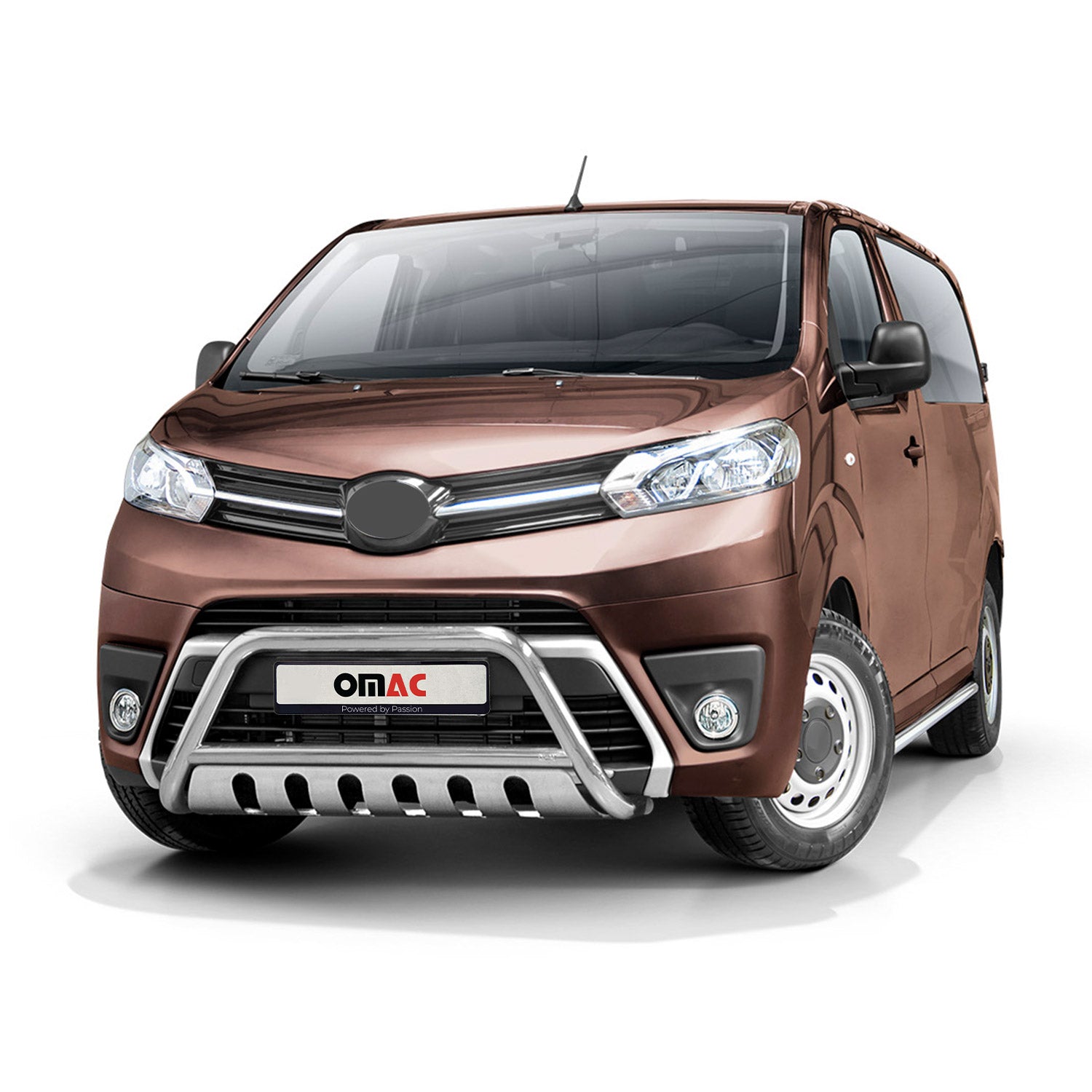 Frontbügel Frontschutzbügel für Toyota Proace 2016-2026 mit ABE Edelstahl Silber