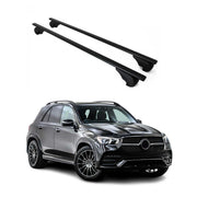 Dachträger Grundtäger für Mercedes GLE C167 2019-2026 75kg Metall Schwarz 2 tlg